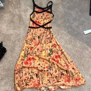 Floral Anthropologie dress